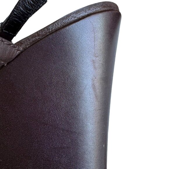 Gucci Wedge Sandals | Interlocking G Logo | Preloved Designer Shoes Sz 10.5 - Picture 15 of 16